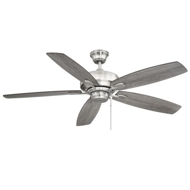 Wind Star 52" Ceiling Fan in Brushed Pewter - I58423339213
