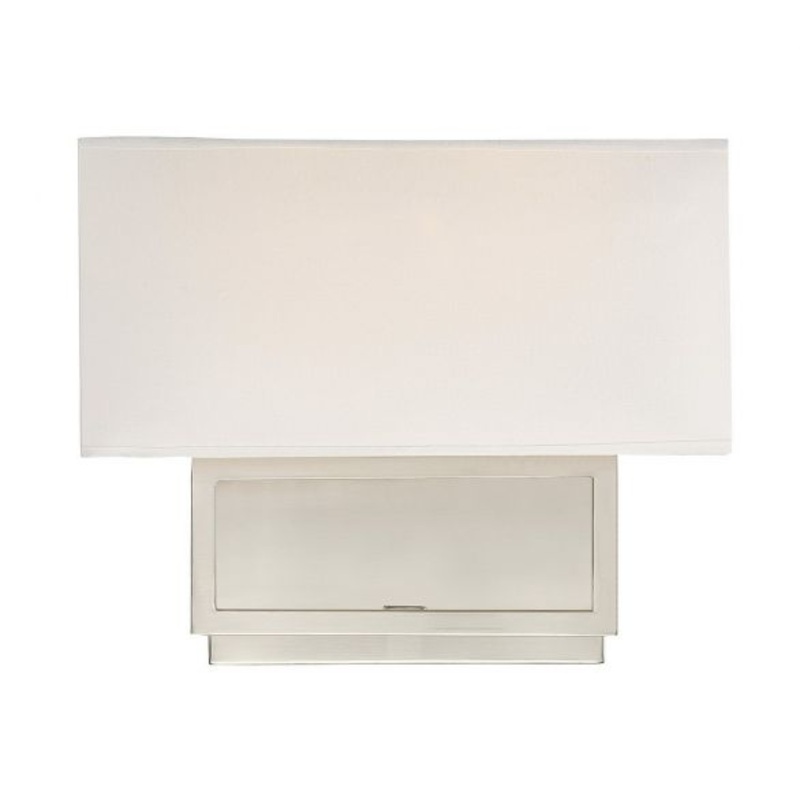 2-Light Wall Sconce in Brushed Nickel - I58423339122