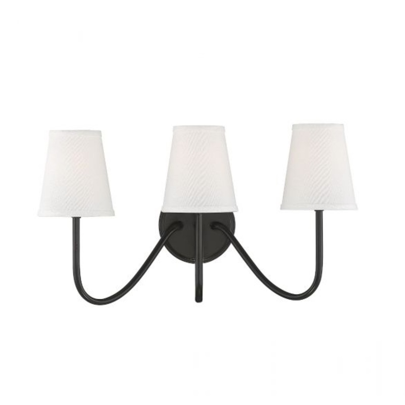 3-Light Wall Sconce in Oil Rubbed Bronze - I58423339104