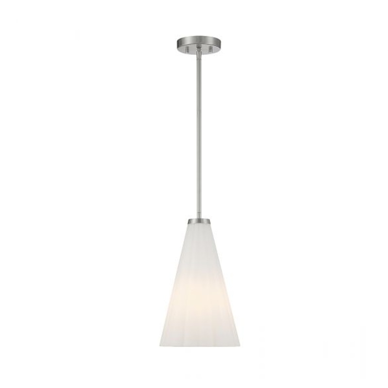 Bristol 1-Light Pendant in Satin Nickel - I58423339045
