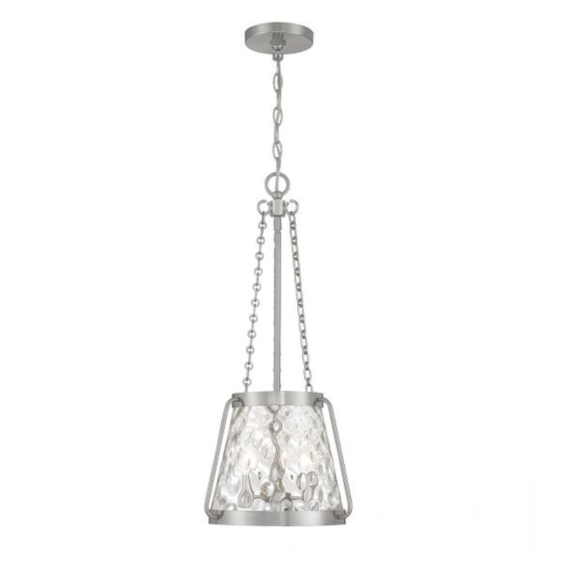 Crawford 3-Light Pendant in Satin Nickel - I58423339129