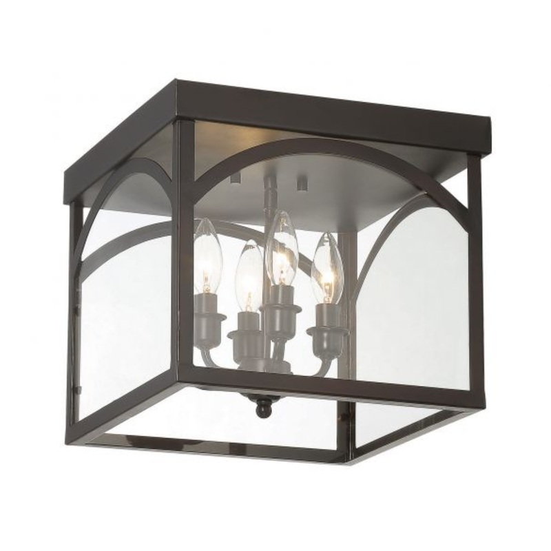 Garrett 4-Light Ceiling Light in English Bronze - I58423339156