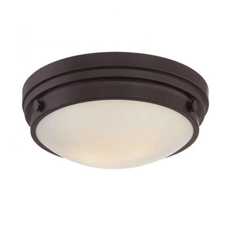 Lucerne 2-Light Ceiling Light in English Bronze - I58423339166