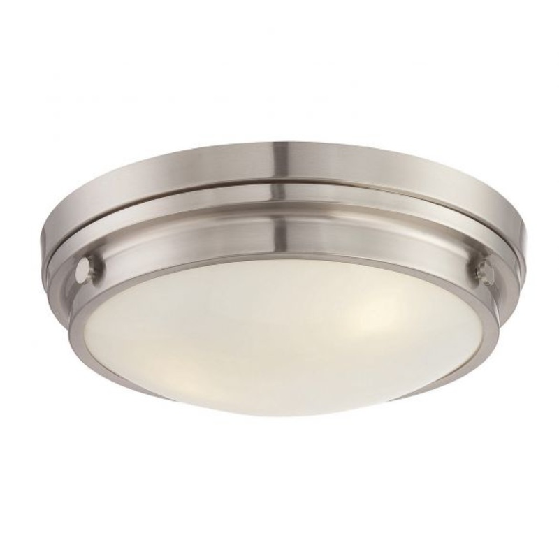 Lucerne 3-Light Ceiling Light in Satin Nickel - I58423339165