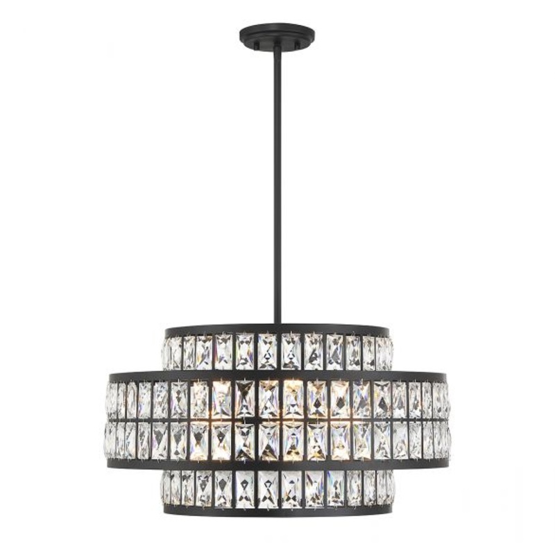 Renzo 4-Light Pendant in Matte Black - I58423339054