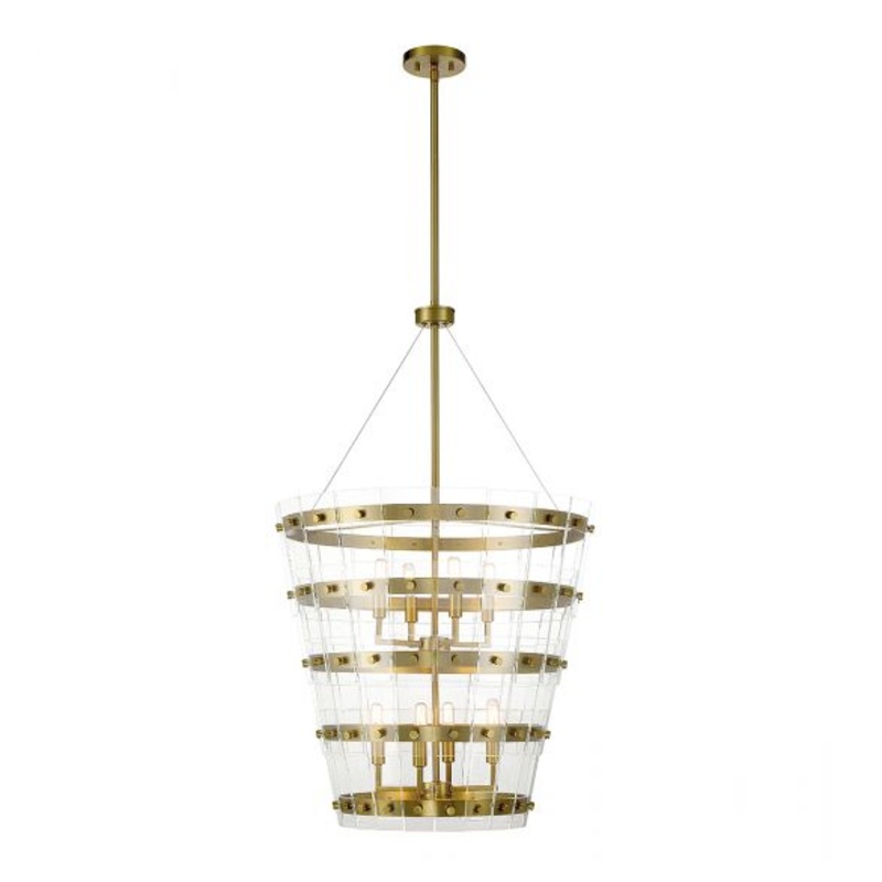 Ventari 8-Light Pendant in Warm Brass - I58423339030