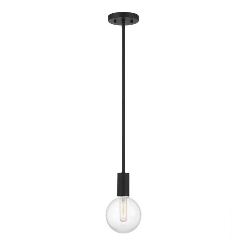 Wright 1-Light Mini-Pendant in Matte Black - I58423339134