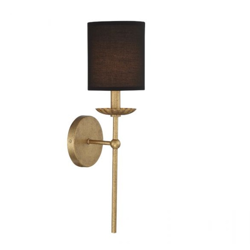 1-Light Wall Sconce in True Gold - I58423338956
