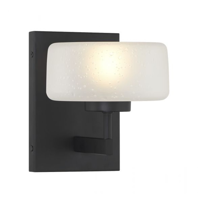 Falster 1-Light LED Wall Sconce in Matte Black - I58423338760
