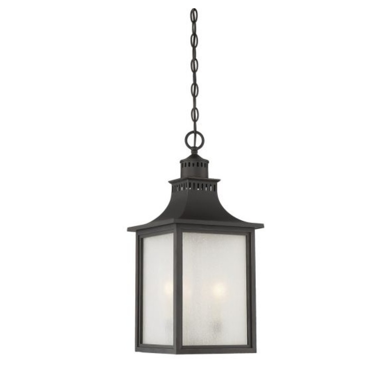 Monte Grande 3-Light Outdoor Hanging Lantern in Slate - I58423338902