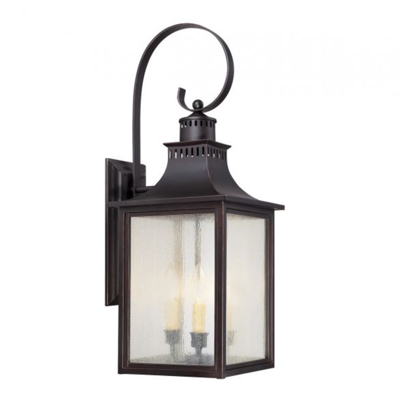 Monte Grande 3-Light Outdoor Wall Lantern in English Bronze - I58423338879