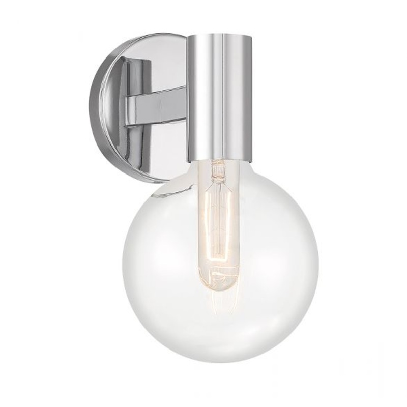 Wright 1-Light Wall Sconce in Chrome - I58423338813