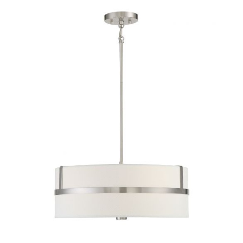 4-Light Pendant in Brushed Nickel - I58423338733