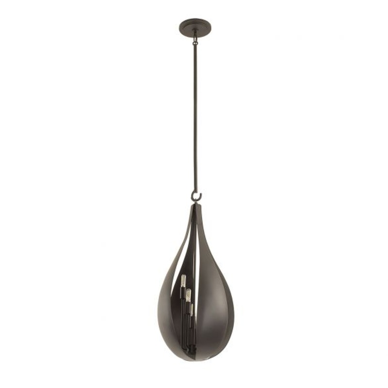 Bali 5-Light Pendant in Black Cashmere - I58423338656