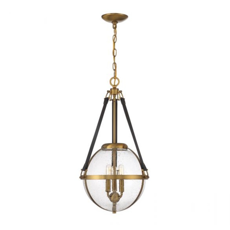 Bozeman 3-Light Pendant in Warm Brass - I58423338533