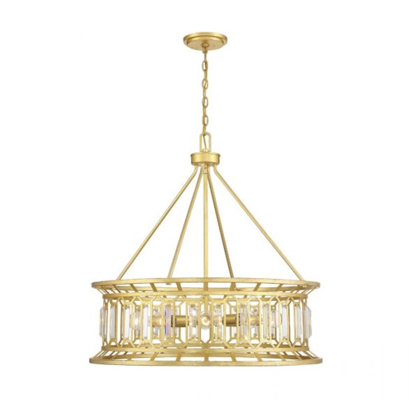 Daintree 8-Light Pendant in True Gold - I58423338587