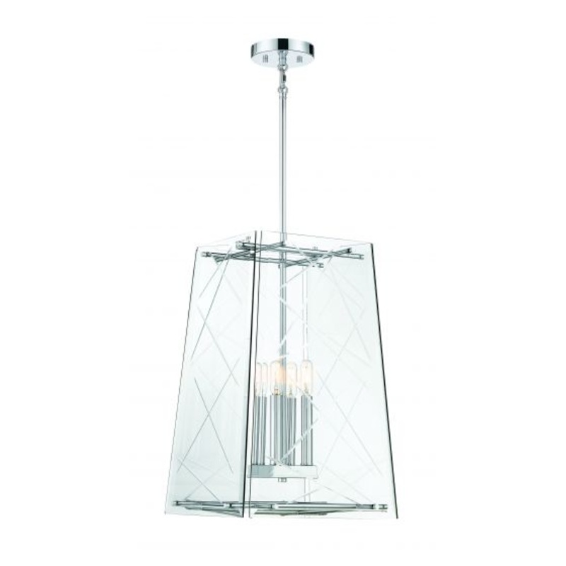 Kole 4-Light Pendant in Polished Chrome - I58423338689