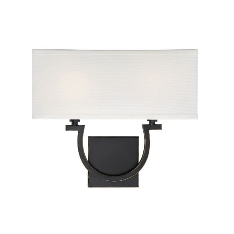 Rhodes 2-Light Wall Sconce in Classic Bronze - I58423338605