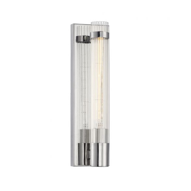 Willmar 1-Light Wall Sconce in Polished Nickel - I58423338725