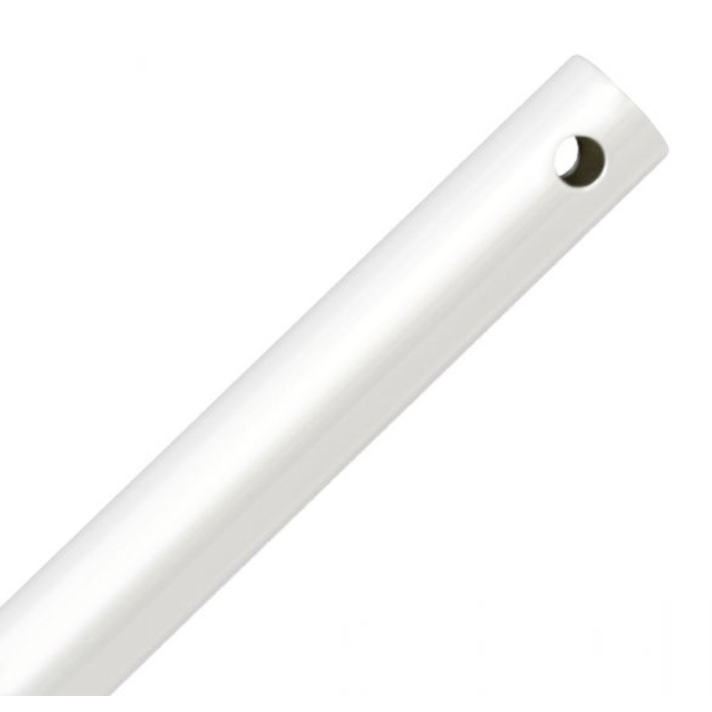 12" Downrod in Matte White - I58423338378
