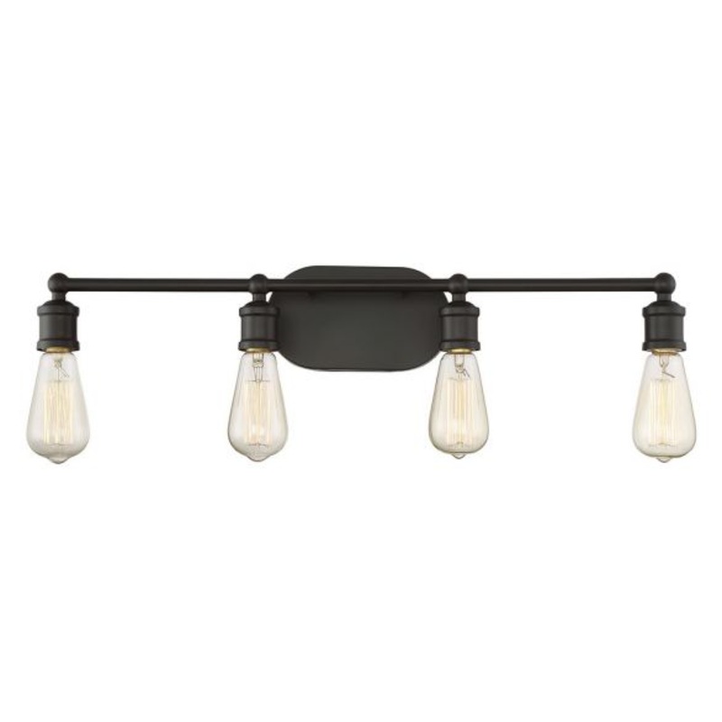 4-Light Bathroom Vanity Light in Oil Rubbed Bronze - I58423338346