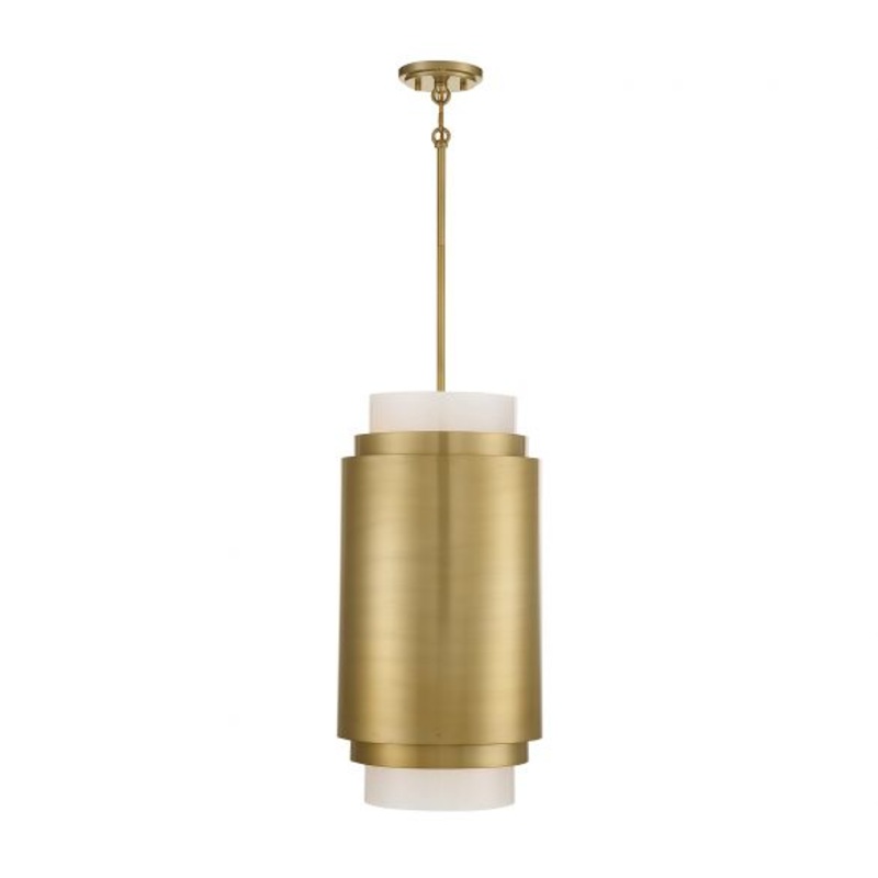 Beacon 3-Light Pendant in Burnished Brass - I58423338312