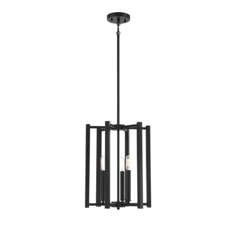Benson 3-Light Pendant in Matte Black - I58423338363