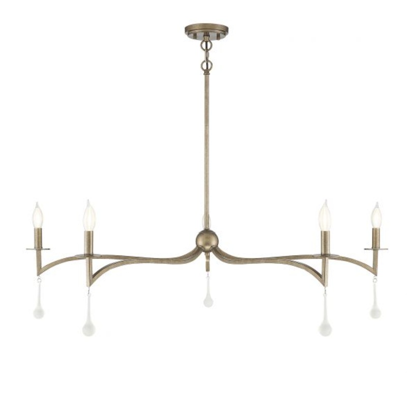 Laramie 5-Light Chandelier in Chelsea Gold - I58423338494