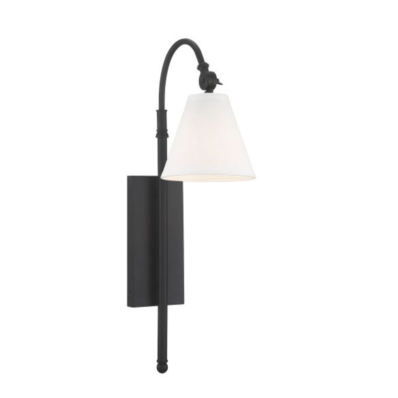 Rutland 1-Light Adjustable Wall Sconce in Classic Bronze - I58423338419