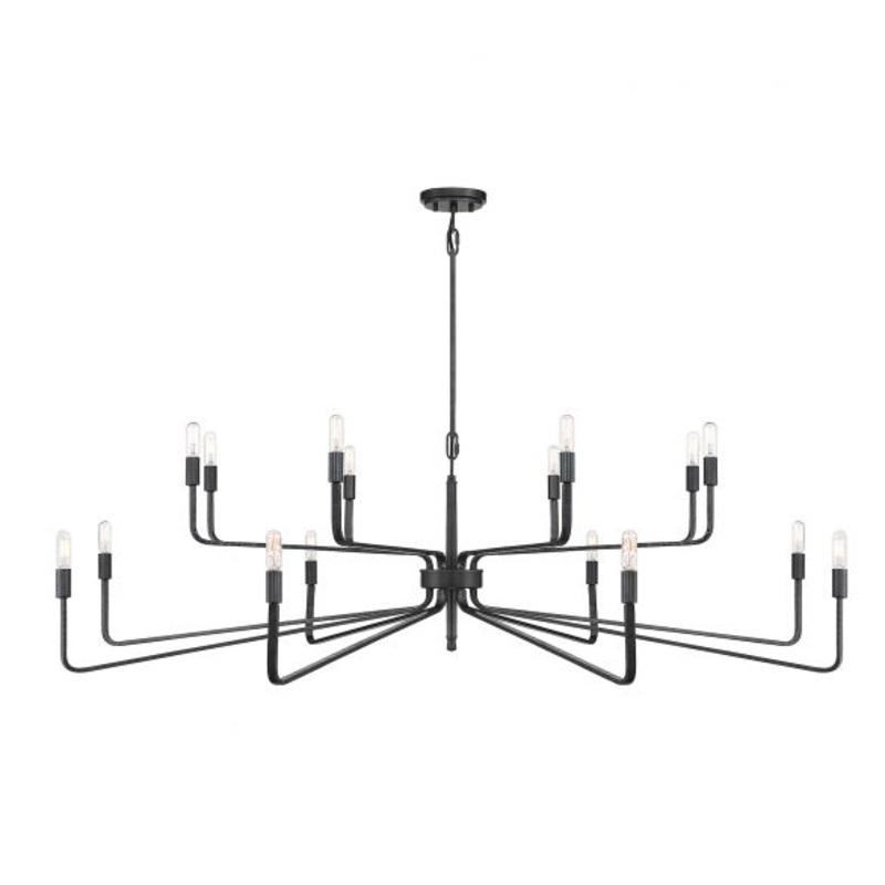 Salem 16-Light Chandelier in Forged Iron - I58423338501
