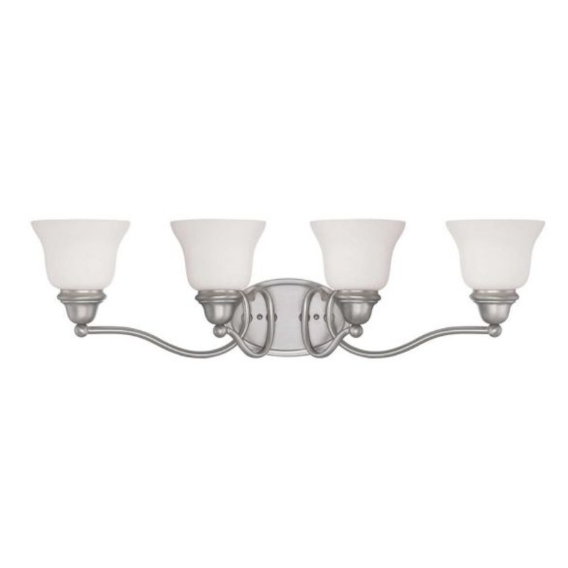 Yates 4-Light Bathroom Vanity Light in Pewter - I58423338277