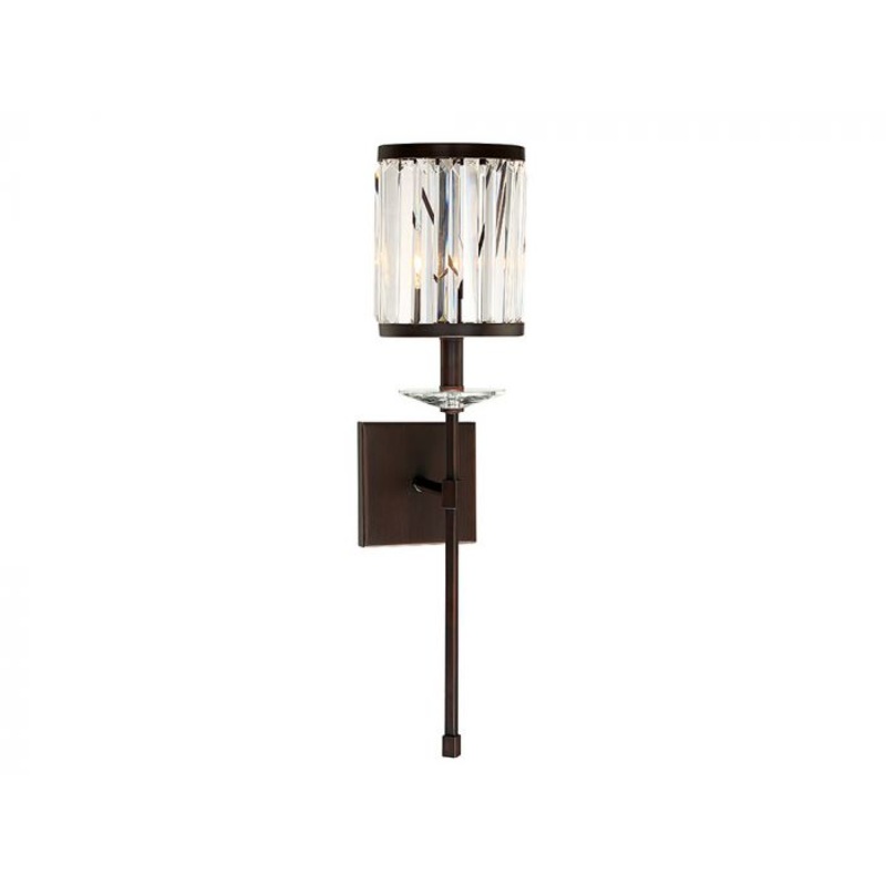 Ashbourne 1-Light Wall Sconce in Mohican Bronze - I58423338012