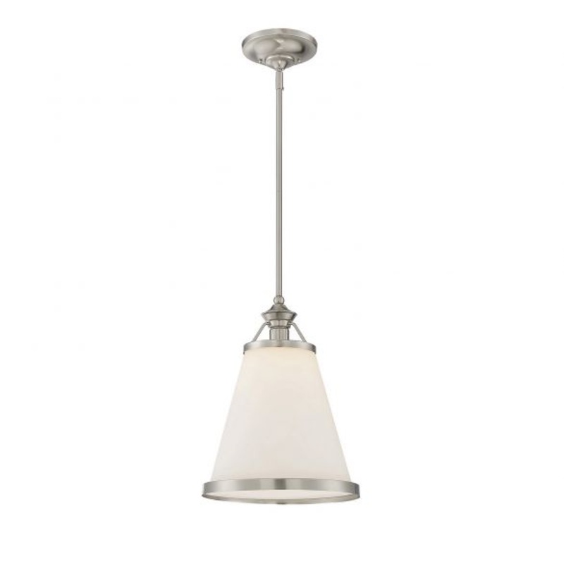 Ashmont 1-Light Pendant in Satin Nickel - I58423337876