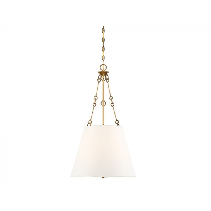 Austin 4-Light Pendant in Warm Brass - I58423337919