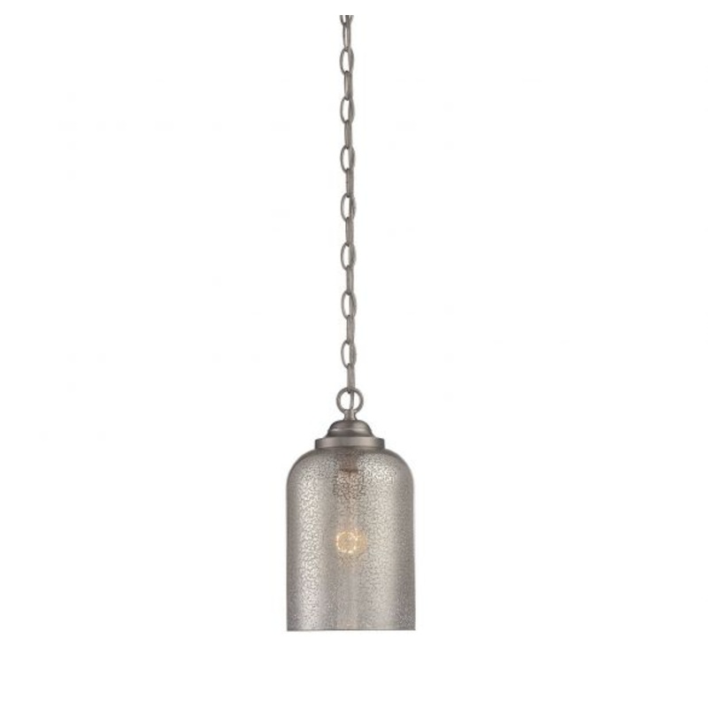 Bally 1-Light Pendant in Satin Nickel - I58423337905