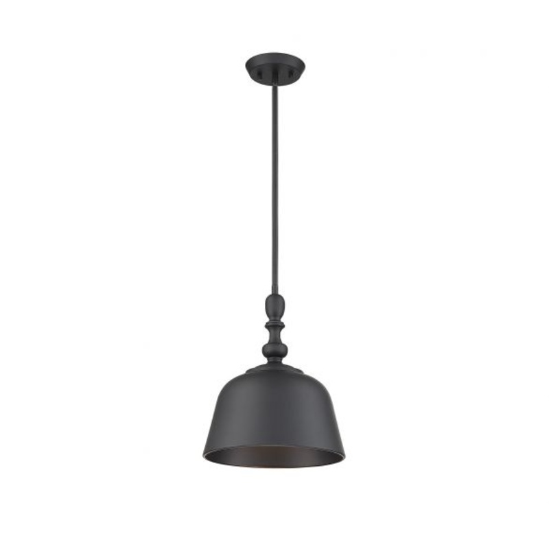 Berg 1-Light Pendant in Matte Black - I58423337935