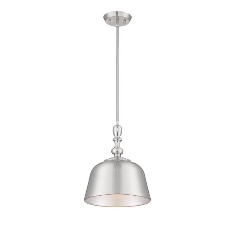 Berg 1-Light Pendant in Satin Nickel - I58423337931