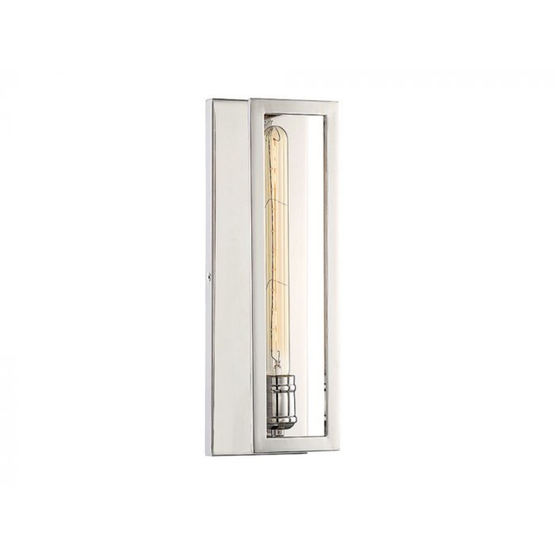 Clifton 1-Light Wall Sconce in Polished Nickel - I58423338004