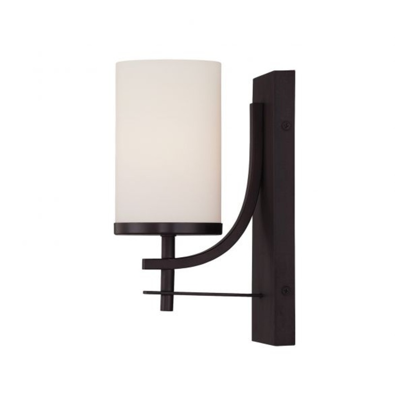 Colton 1-Light Wall Sconce in English Bronze - I58423338009