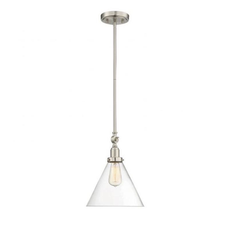 Drake 1-Light Pendant in Satin Nickel - I58423337904