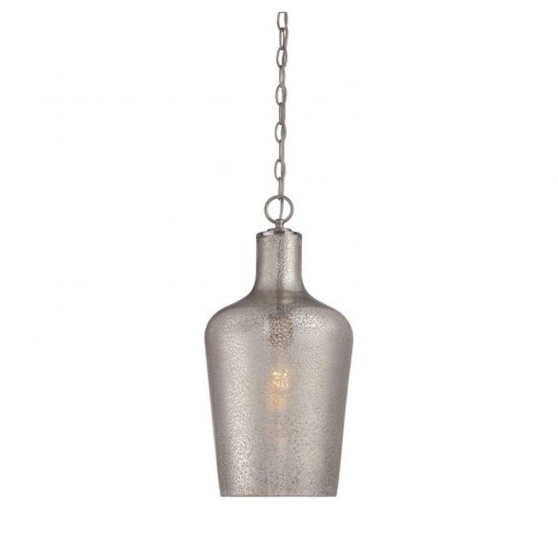 Franklin 1-Light Pendant in Satin Nickel - I58423337906