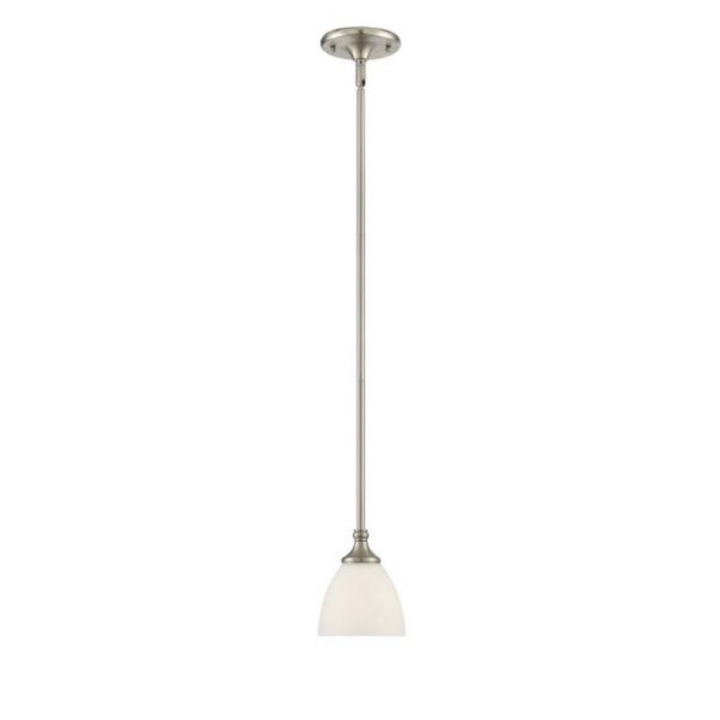 Herndon 1-Light Mini-Pendant in Satin Nickel - I58423337980