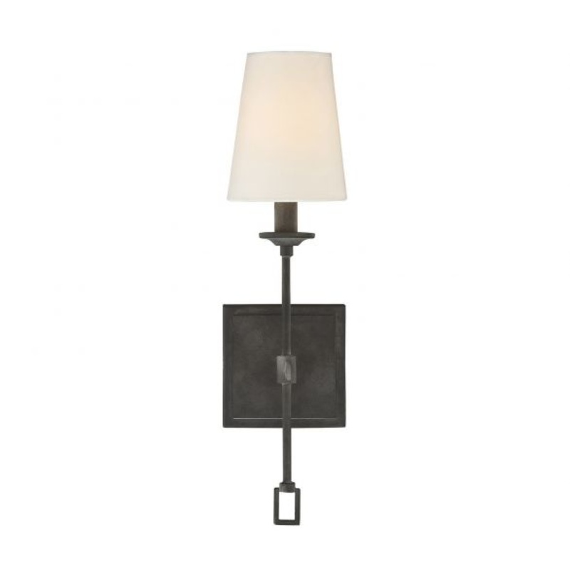 Lorainne 1-Light Wall Sconce in Oxidized Black - I58423338011