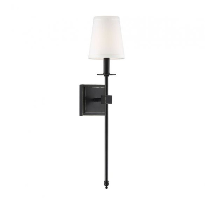 Monroe 1-Light Wall Sconce in Classic Bronze - I58423338014