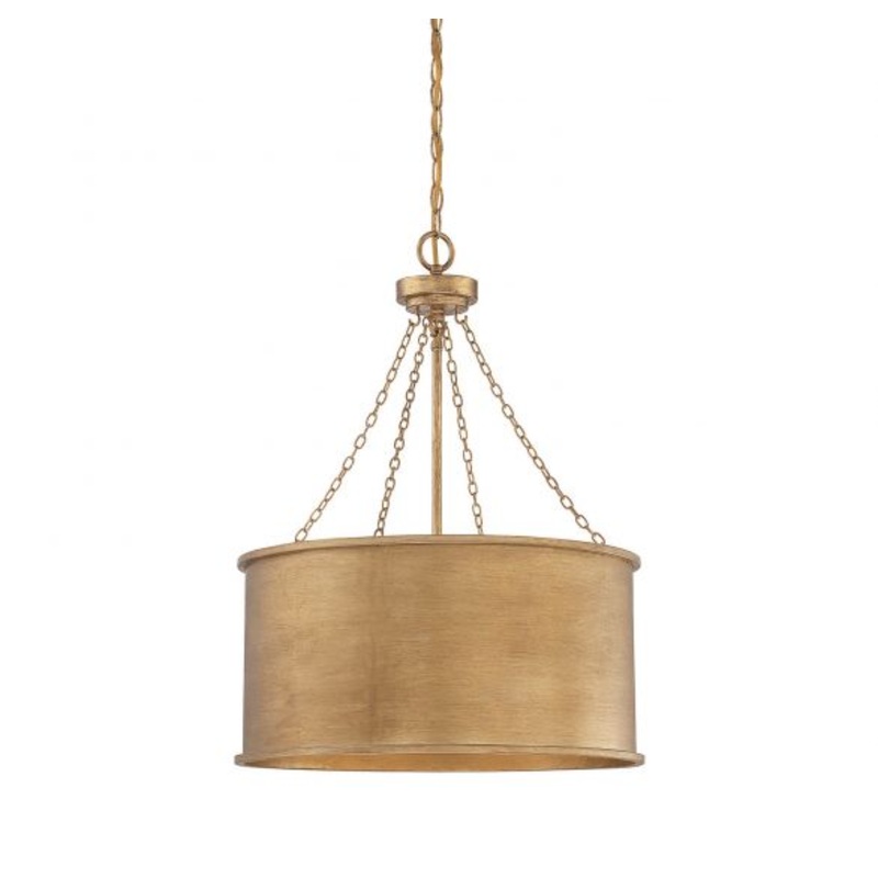 Rochester 4-Light Pendant in Gold Patina - I58423337908