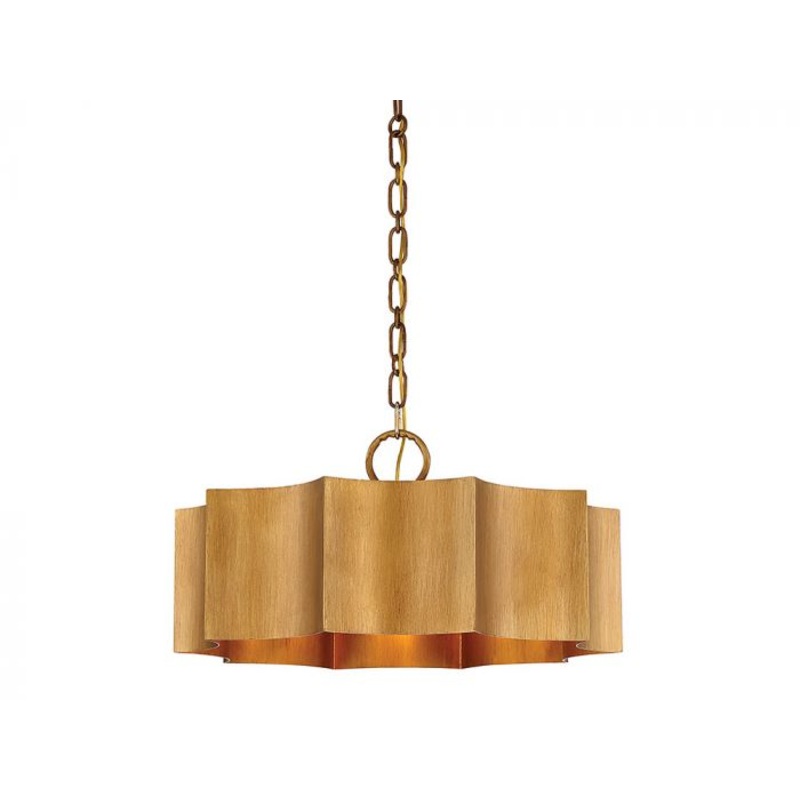 Shelby 3-Light Pendant in Gold Patina - I58423337921
