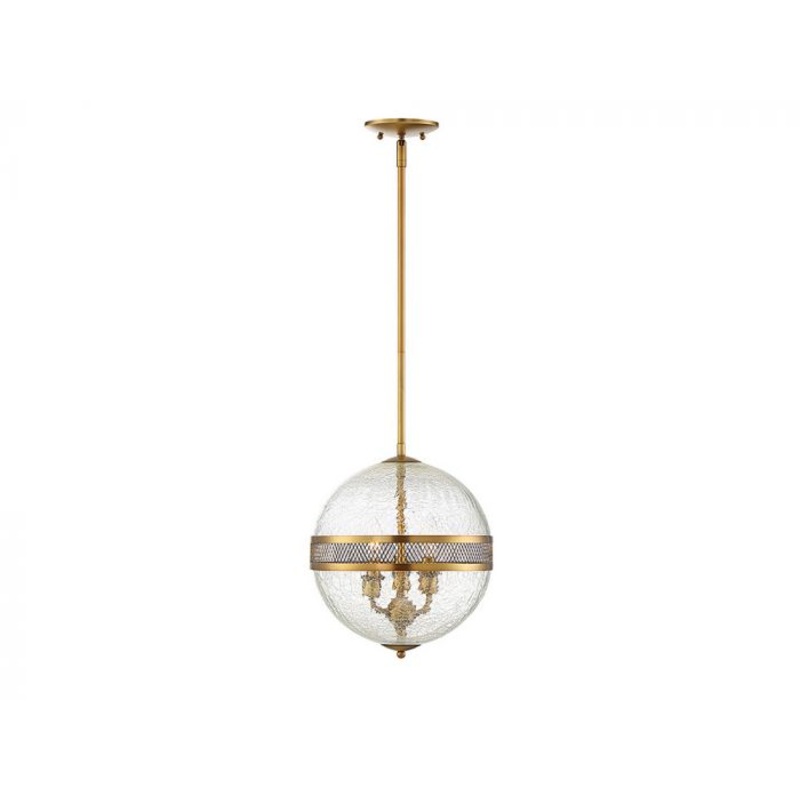 Stirling 3-Light Pendant in Warm Brass - I58423337920