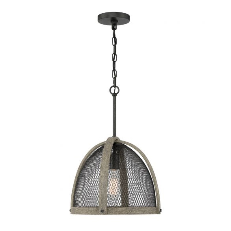 1-Light Pendant in Weathered Birch - I58423337866