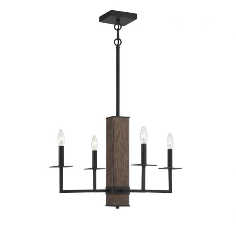 4-Light Chandelier in Remington - I58423337868