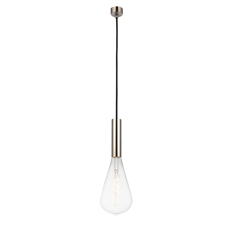 Edison - 1 Light - 5 inch - Polished Nickel - Cord hung - Mini Pendant - I58423337283